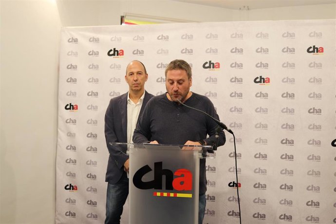 Carmelo Asensio y José Luis Soro este sábado en la rueda de prensa.