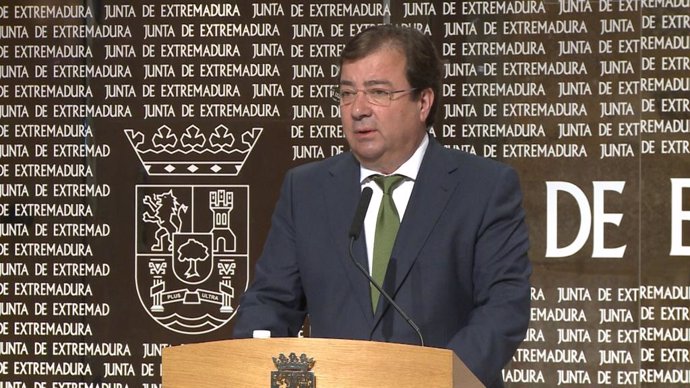 Guillermo Fernández Encalla en roda de premsa