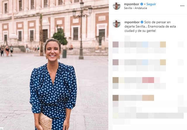 Imagen de Instagram de Marta Pombo