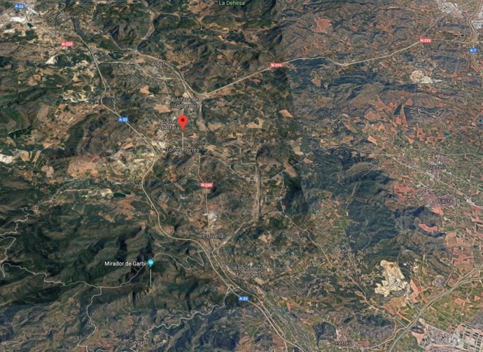 Localización de Torres Torres (Valencia)