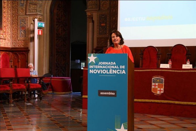 La presidenta de la ANC, Elisenda Paluzie