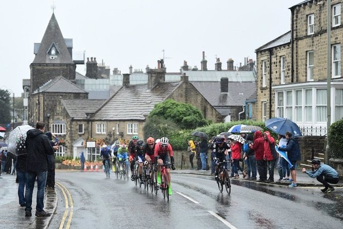 Prueba en línea de los Mundiales de Ciclismo en Carretera que se están disputando en Yorkshire (Inglaterra)