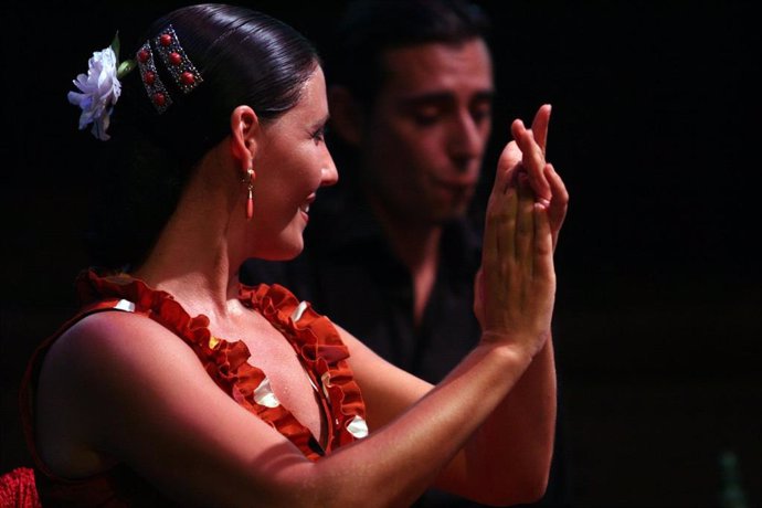 Foto recurso de baile flamenco en Andalucía