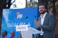Casado (PP) promete suprimir Sucesiones y Patrimonio, y "revalorizar" las pensiones