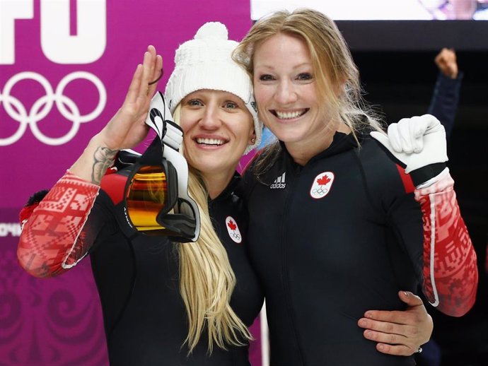 Kaillie Humphries y Heather Moyse, oro olímpico en bobsleigh