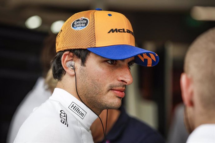SAINZ Carlos (spa), McLaren Renault F1 MCL34, portrait during the 2019 Formula One World Championship, Singapore Grand Prix from September 19 to 22 in Singapour - Photo Florent Gooden / DPPI