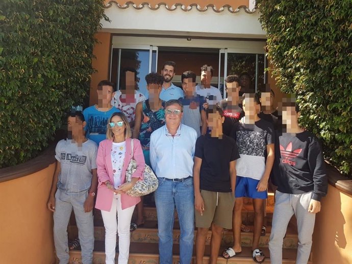 Menores y jóvenes tutelados por Melilla.