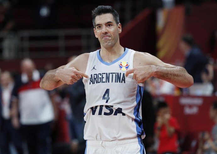 El pívot argentino Luis Scola, durante el Mundial de 2019.