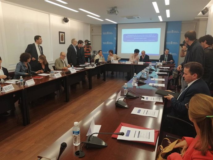 Reunión de la Comisión de Lucha contra el Fraude Fiscal en Navarra