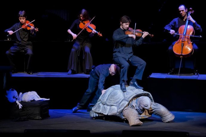 Imagen de  una función  de la Abao Bilbao Ópera.