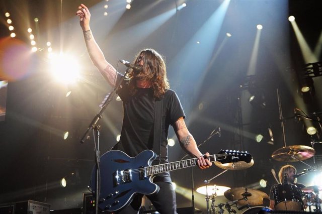 Dave Grohl, guitarrista y vocalista de  Foo Fighters
