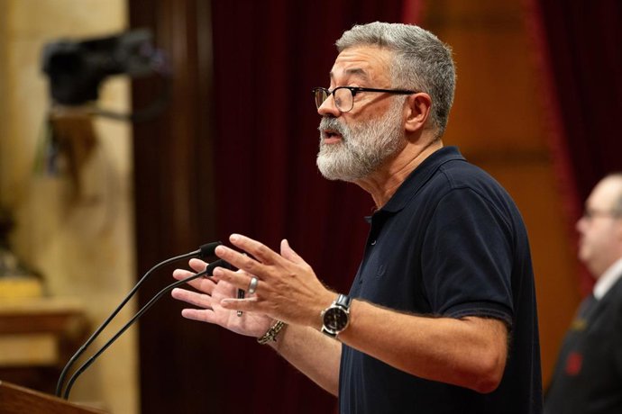 El diputat de la CUP Carles Riera