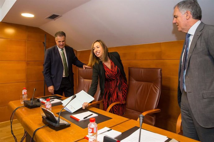 La consejera de Economía y Hacienda, María Sánchez