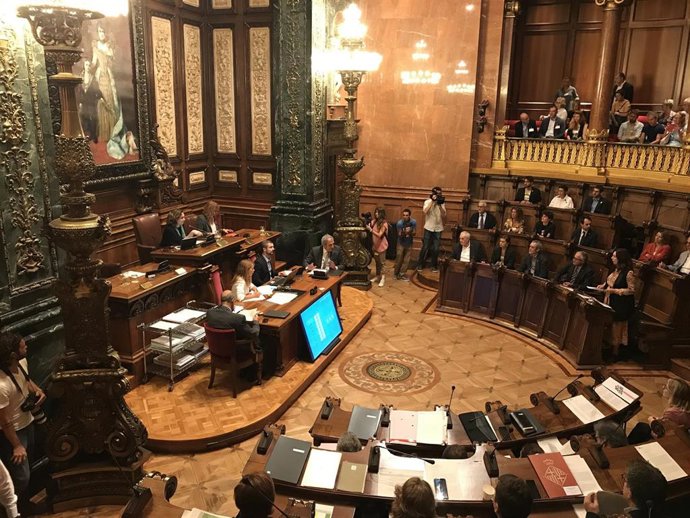 Ple de l'Ajuntament de Barcelona