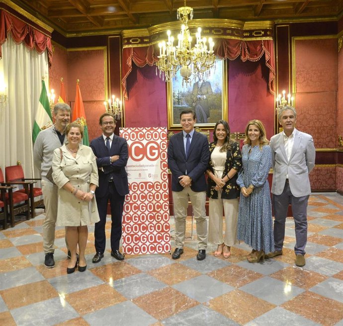 Presentación del concierto de inicio de temporada de la OCG en el Ayuntamiento de Granada