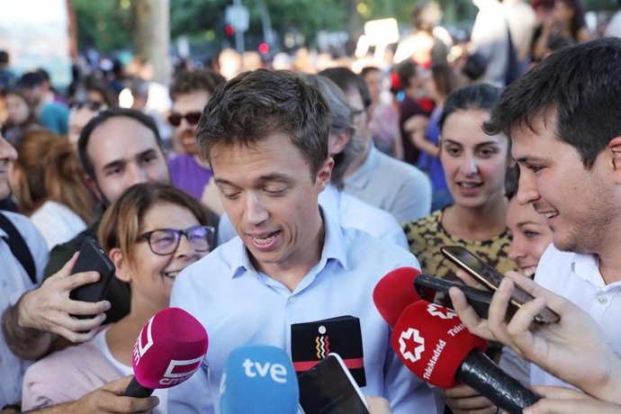 El líder de Más País, Íñigo Errejón