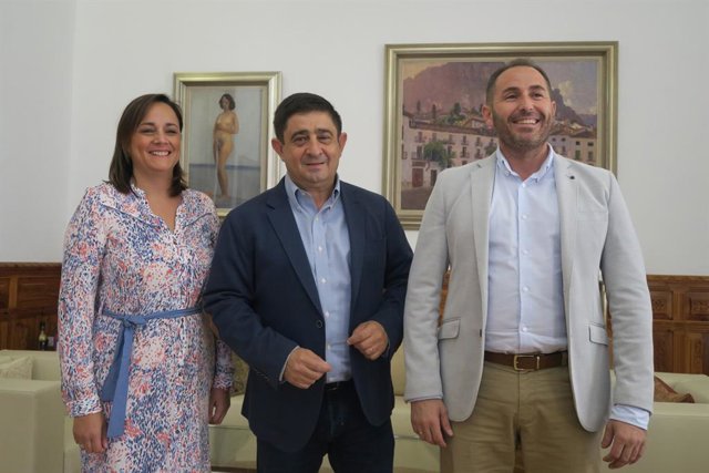 Recibimiento al alcalde de Ibros, Juan Matías Reyes