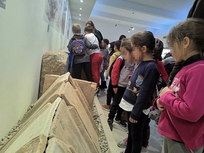 Niños en el Museo Ciudad de Antequera (Málaga)