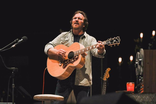 Eddie Vedder en el WiZink Center (Madrid)