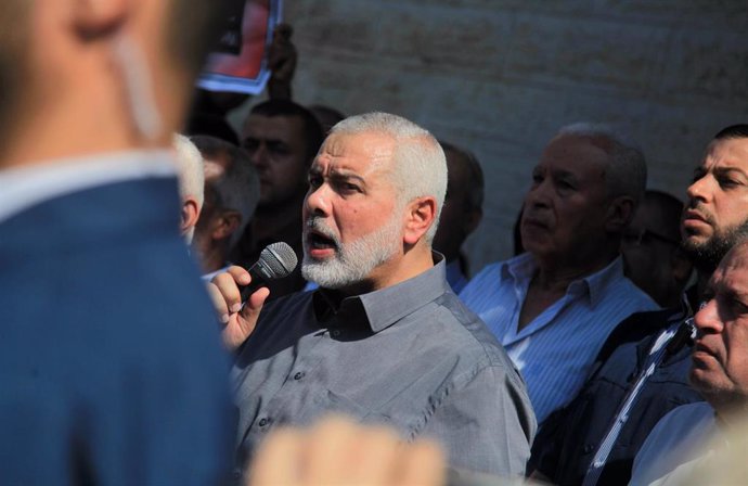 El líder de Hamás, Ismail Haniyeh