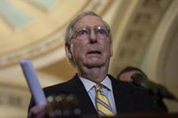 El portavoz republicano en el Senado aceptará el 'impeachment' contra Trump si lo aprueba la Cámara