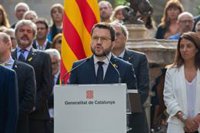 Aragons assegura que la República catalana és "inevitable" i que la vol construir en pau