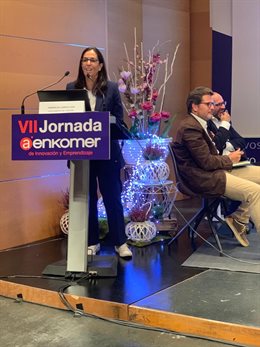 Campos, durante su intervención en la jornada