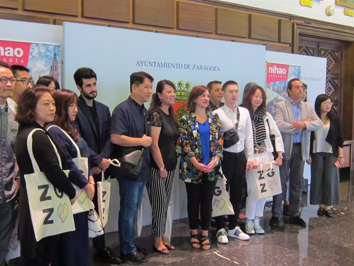 El Ayuntamiento de Zaragoza ha recibido a representantes de agencias y touroperadores chinos.