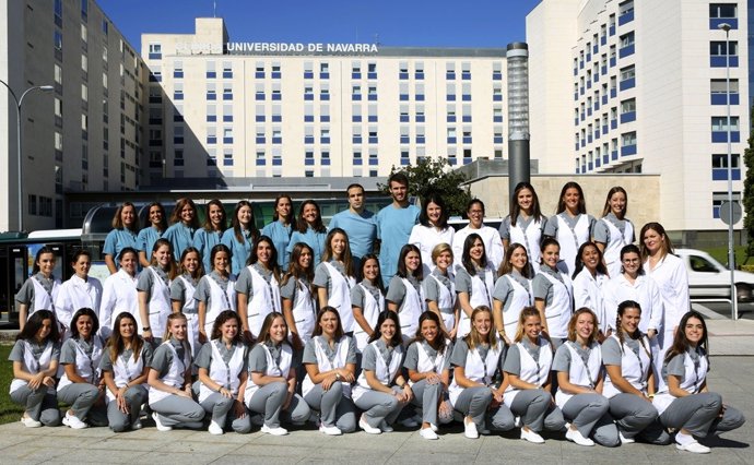 Primera promoción de los nuevos títulos de máster y de experto universitario de Enfermería de la Clínica Universidad de Navarra