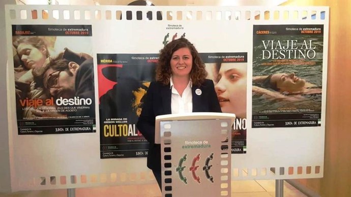 Natalia Rodrigo, directora del a Filmoteca de Extremadura