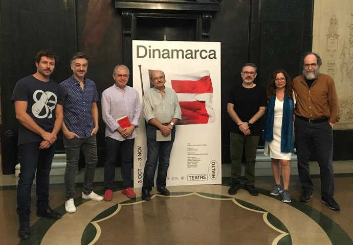 Rueda de prensa de presentación de 'Dinamarca'.