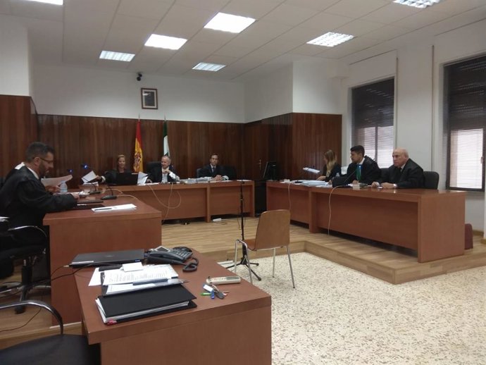 Sala de vistas de la Audiencia Provincial de Almería