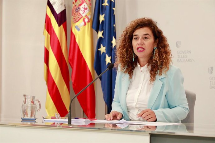 La portaveu del Govern, Pilar Costa.