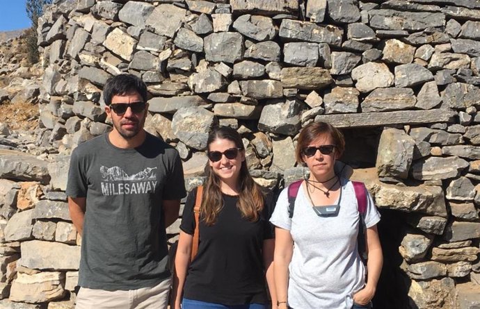 La consellera insular de Medio Ambiente, Aurora Ribot, en Creta.