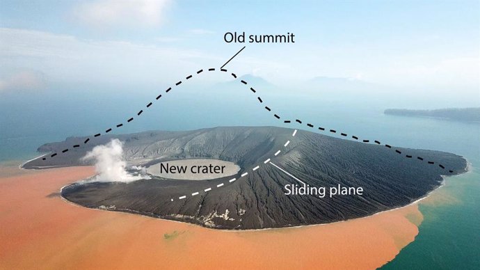 Señales de alerta precedieron al colapso del volcán Krakatoa en 2018