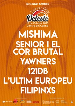Cartel de Sona el Deleste 2019