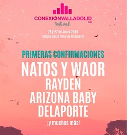 Primeras confirmaciones del festival Conexión Valladolid.