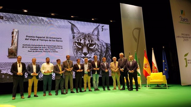 Actgo de entrega de los Premios Jaén Paraíso Interior 2019
