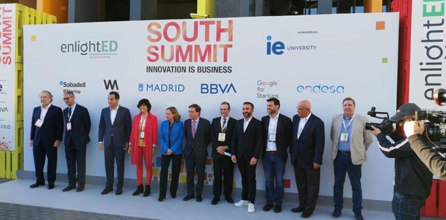 Foto familia de la primera jornada de South Summit en Madrid