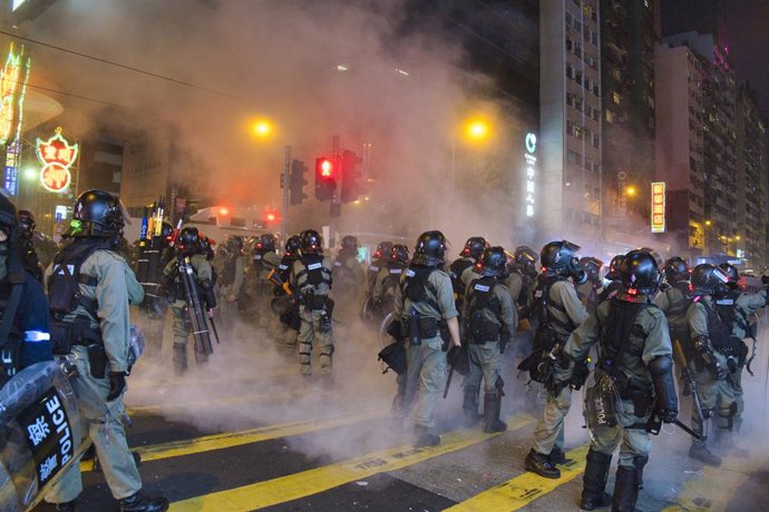 China.- La Policía de Hong Kong considera "indudablemente legal y razonable" la 