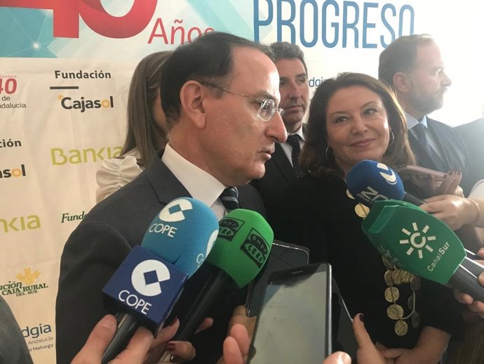 El presidente del CEA, Javier González de Lara.