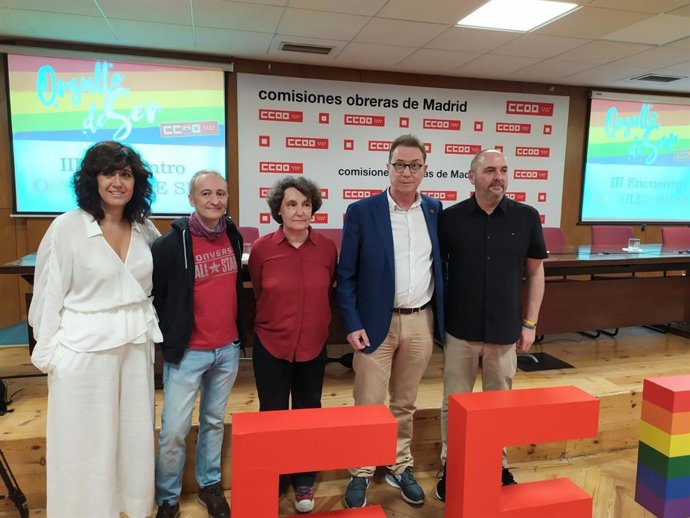 Ana González Blanco, Miguel Ángel Sánchez, Beatriz Gimeno, Miguel Ángel Fernández y Jaime Cedrún