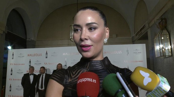 Vania Millán, en la gala del XX Aniversario Malleolus de Bodegas Emilio Moro