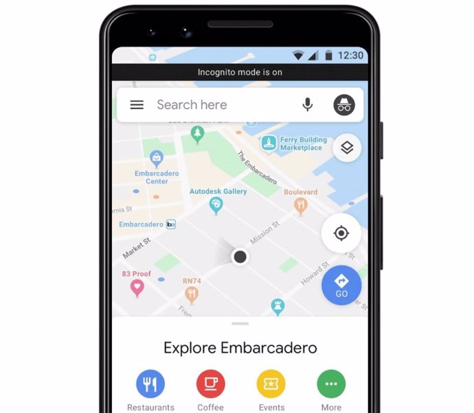 Google introduce el modo incógnito en Google Maps y la eliminación del historial