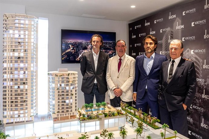 Presentación del nuevo rascacielos IKON de ricardo Bofill