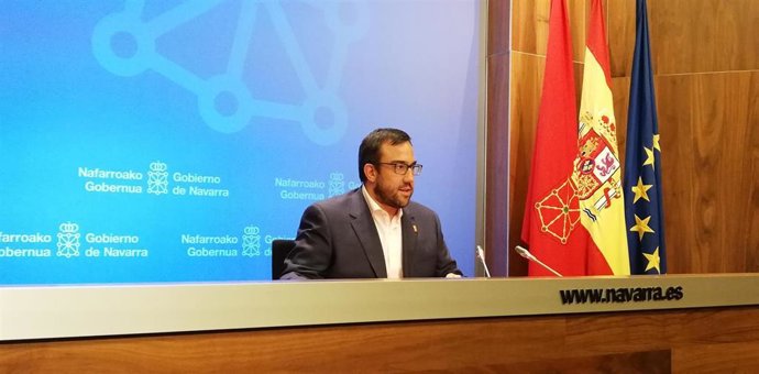 Javier Remírez, portavoz del Gobierno de Navarra