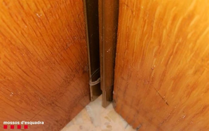 Uno de los marcadores que usaban para los robos con fuerza en domiclios.