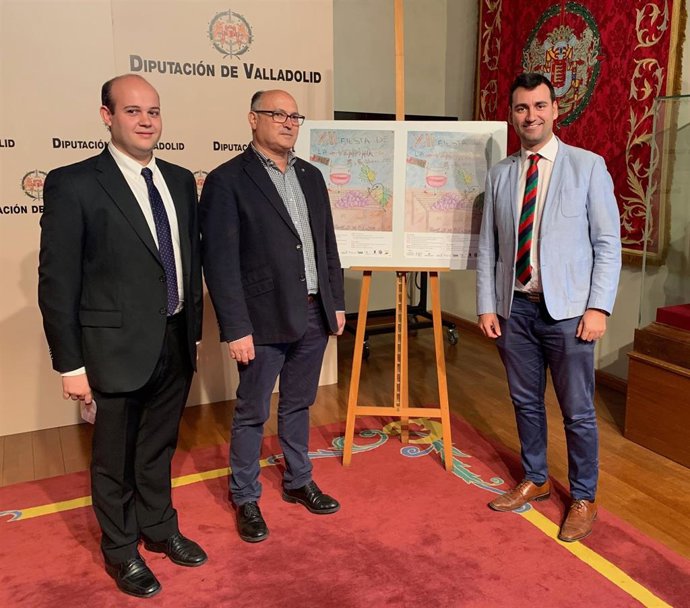 Presentación de la XII Fiesta de la Vendimia de Melgar de Abajo (Valladolid).