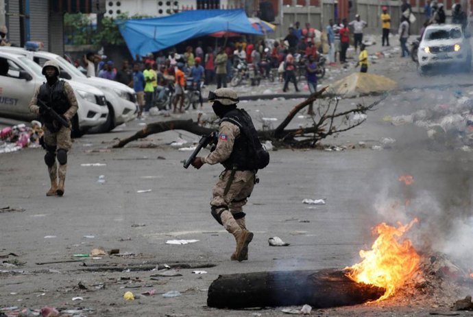 Protestas en Puerto Príncipe