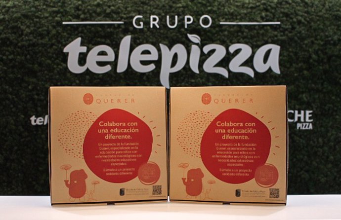 Telepizza visibiliza en sus cajas la labor de Fundación Querer para dar voz a niños con trastorno del lenguaje